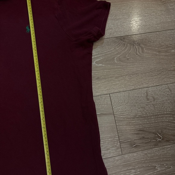 Ralph Lauren Men's Dark Red Polo Shirt - Picture 5 of 6